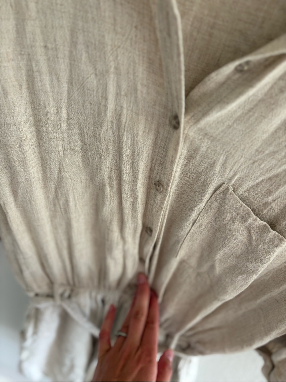 Gentle Fawn light beige romper XL (see photos) - Picture 6 of 12